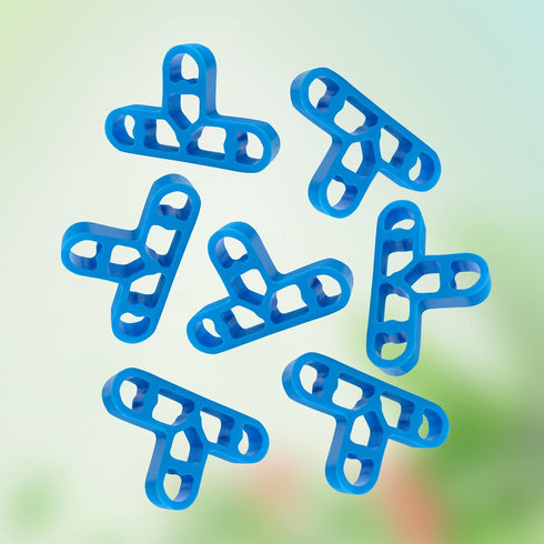 JINYO 3/8 inch 10mm Exterior Brick Wall Spacer, 100pcs Outdoor Red Leveling System for Mosaic Masonry Tools