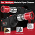 1/2" Metal Copper Pipe Cleaner - Copper Tube Cleaning Brush for Power Drill, Suitable for Professional Plumbers