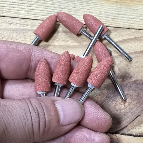 18Pcs Bullet Shape Abrasive Mounted Stone Grinding Tool for Dremel Rotary Tools