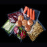 100pcs Small Zip Bag 5 x 7" Clear Reclosable Zip Plastic Bags with Resealable Lock for Packaging