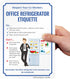 SmartSign 10 x 7 inch “Respect Your Co-Workers - Office Refrigerator Etiquette” Magnetic Sign, Conformable 32 mil Rubber, Multicolor