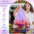 Dunzoom 180 17"x8"x29" 18 Pcs Large Plastic Shopping Bags with Handles Bulk, Jumbo T-shirt Bags Mic Thick for Grocery