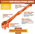 Drum Wrench, Aluminum Gallon Bung Wrench for 10-55 Gallon Drums, Fits 2 inch and 3/4 inch Drum Plug