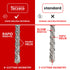 5/8 in X 24 in SDS MAX Bits: Rotary Hammer Drill Bits, Carbide for Concrete, Stone, and Brick