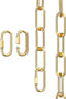 garini 6 Feet Gold Light Fixture Chain 6 Feet, Adjustable Metal Pendant