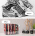 Plastic Clear Phone Case Organizer, Multifunctional Storage Holder Box for Desk, Cabinet, Shelf (Deep)