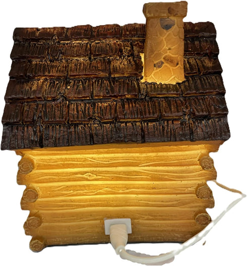 Pine Ridge Rustic Night Light - USB Plug-in Lamp for Kids & Adults