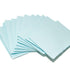 PBBL Dental Bibs, Disposable Bibs for Adults, 13" Width, 18 Length, Blue,