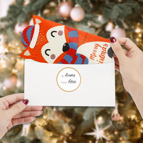 72Pcs Set 24 24 24 8 Christmas Money Cards, Christmas Gift Money Card Holders with Envelopes, Holiday Money Holders