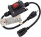 Weideer 2FT Extension Cord with Inline Switch On/Off, IP67 Waterproof, 20A 250V, Red LED Rocker Switch for Holiday