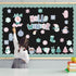 Pasimy Winter Bulletin Board Decorations, Hello Winter Cutouts Set for Christmas Holiday Party Decor
