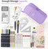 CICIMELON Large Pencil Case Big Storage Pen Pouch Bag with Compartment for School Supplies, Office, College, Upgraded