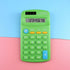 Green Mini Calculator 8 Digits Calculator with LED Large Screen Big Button, Pocket Calculator for Office, Home, School Office Electronics Easy to Carry