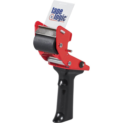 Discount Tag & Label Tape Logic Mouse Trap Carton Sealing Tape Dispenser, 2", Red/Black
