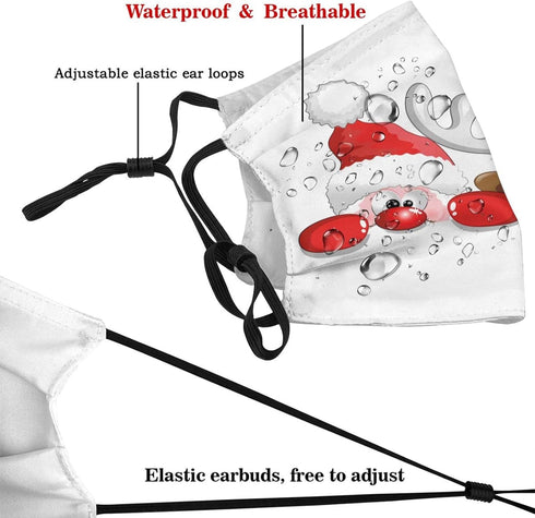 TXSDCCY 3D Reusable Adults Washable Face Mask Gifts,Black Adults Face Masks Cover for Outdoor Sport