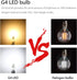 Lxcom Lighting G4 LED Bulb 12V Bi-Pin Base - 1.5W LED COB Light Bulbs (10 Pack)