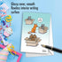 NobleWorks 1 Happy Birthday Cartoon Greeting Card, Funny Notecard with Envelope, Comic Stationery - Bring Your Own Box