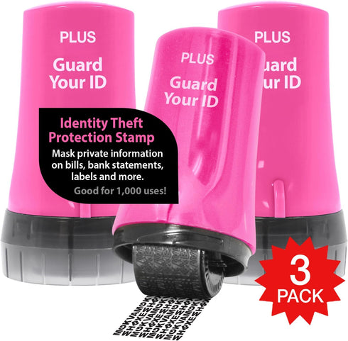 Guard Your ID Advanced 2.0 Rollers Identity Privacy Marker for Blocking Out Address, Private Information (Regular