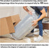 CRAURU 18"x16"x5" Recliner(2 Egg Foam Crate Pad with High-Density Base for Long Sitting, Double Layer Design Disperse
