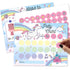 APIILVPQ Potty Training Chart with Reward Stickers, 10 Potty Chart for Toddlers Girls,
