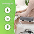 Elbow 2-Piece Set LargeLeaf Plush Dark Gray Office Chair Gaming Chair Armrest Cushions Pillow Pressure Relief of Chair