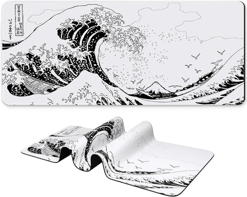 Long Gaming Mouse Pad 31.5 x 11.8 inches, Extended Anime Mouse Mat with Non-Slip Base for Gaming and Office