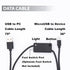 DCLA-0605D 0-6 Inch/150mm, Inch/Millimeter/Fraction VINCA Digital Caliper with Data Cable, Conversion, Stainless Steel