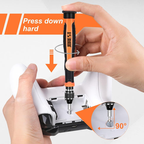24Pcs Precision Screwdriver Set, Tool Kit with Torx, Phillips, Triwing, for Macbook, Laptop, PS5, Xbox, Glasses
