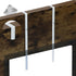 Over-The-Door Hooks, Heavy Duty Metal for Thick Doors, Adjustable Hooks for Perfect Height & Fit - 1.6'' - 1.8'' Door
