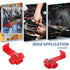 60 Pcs Solderless Quick Splice Snap Wire Connectors, Pressed Insulated Electrical Splice Wire Connectors (Red) 22-18 AWG