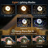 MDCMLKS 2-Pack 4 1 8 32.8FT Camping String Lights, in Portable Camping Light Rechargeable, Lighting Modes, USB