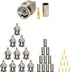 BNC RG58 Plug Crimp Connector and Striping Crimp Tool for RG58 RG59 Pack of 10 by TLS.eagle