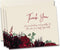 MPC Brands Blank Funeral Thank You Cards - Sympathy Bereavement Thank You Cards With