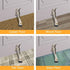 Gotega 4 Packs Kickdown Door Stopper with One Touch Adjustable Height and Rubber Tip, 4 Inches