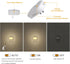 120LM 2 Pack Lyridz Plug in Night Light with Motion Sensor, Superior Bright Smart Mini LED Nightlight, Warm White