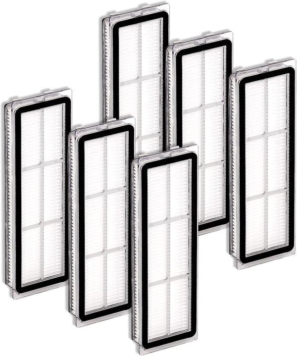 (6 Pieces) HEPA Filter Set Compatible with Dreametech L10s Ultra, L10s Pro, Z10 Pro, S10, S10 PLUS, Replacement
