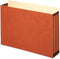 Pendaflex FC1526P File Cabinet Pockets, Legal, Redrope, 1 Pocket, Box of 10