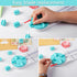 Paper Trimmer Craft Paper Cutter, 4 Style Multi-Function Scrapbooking Tool with Dial Blades for Cutting Paper, Coupons,