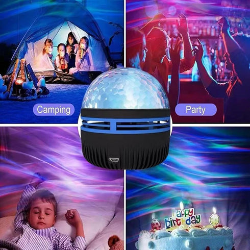 Yevheniy 2 1 in Northern Galaxy Light, Northern Lights and Ocean Wave Projector with Remote CoLntrol, RGB Colorful
