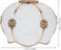 E27 4.2cm INOOMP Medium Plastic Lampshade with Iron Frame, Vintage Clip-on Lamp Cover for Pendant and Floor Lights