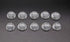 10pcs 10MM 1W 3W x LED Optical Lens Smooth Convex Lens for LED Lens