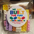 Tickle Bellies 12 Count Personalized Valentine Stickers for Kids Classroom Exchange Building Blocks Theme Custom Name