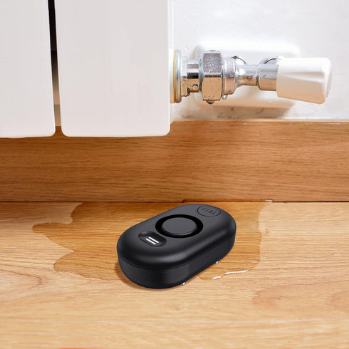 Water Leak Detector Sensor Alarm, Smart Flooding Monitor for Home, Adjustable Moisture Alert for Basement Detection
