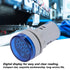 Voltmeter, LED Voltmeter Light Digital Display Dc Voltage Meter Display Voltage Meter Indicator Round Lamp Tester Wide Measurement Range of 6-100V