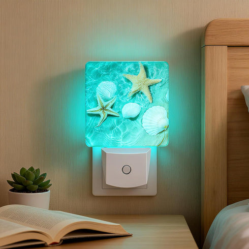Night Light Plug-in Dusk to Dawn Smart Sensor White Led Nightlight for Bedroom Bathroom Kitchen Hallway Stairs Energy