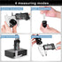 Caliper Measuring Tool, Qfun Vernier Digital Caliper Stainless Steel 6 Inch/150mm Waterproof with Large LCD Screen