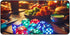 GENERIC Color-Changing LED Dice Desk Mat - Premium Smooth Surface & Rubber Base