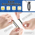 Glarks 411Pcs 32 Sizes SAE Universal O-Ring Assortment Kit for Plumbing Repair and Sealing Connections