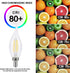 E12 B11 Bulbs 4 (40 5000K CA11 Bulb Non-Dimmable 4Pack KINUR Candelabra led Light Watt Watt Equivalent) Soft White