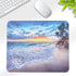 BEAMARKER Sunset 9.5x7.9 Inch Beach Mouse Pad Non-Slip Rubber Base Computer Mouse Pad Waterproof Washable Rectangle Mat